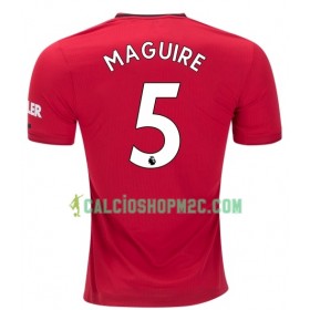 Manchester United MAGUIRE 5 Maglia Prima 2019/2020 Manica Corta